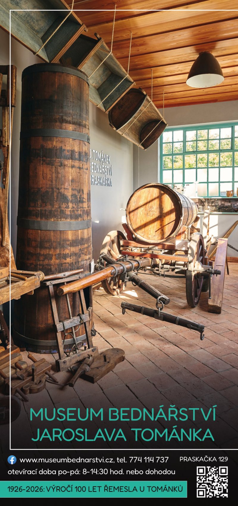 Pozvánka do Musea bednářství Jaroslava Tománka