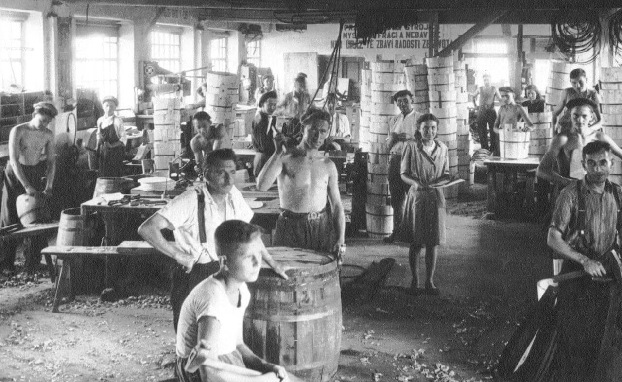 Tehdejší dílna