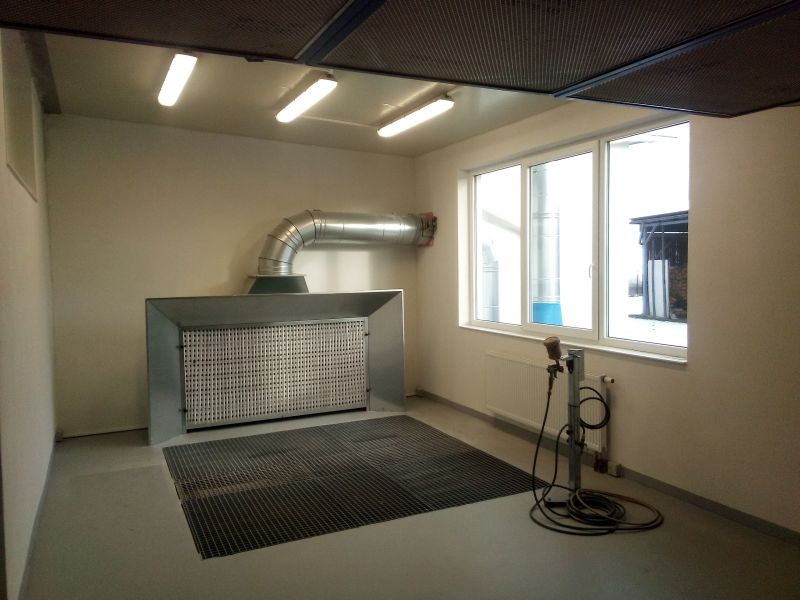 Rekonstrukce lakovny