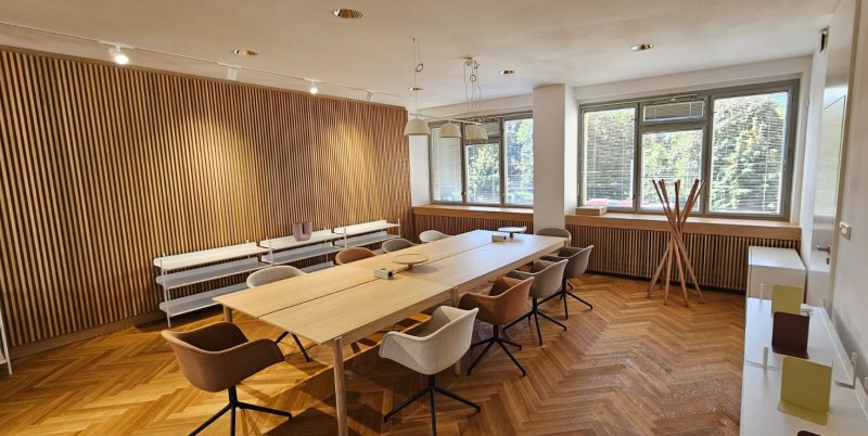 Interier kanceláře primátorky